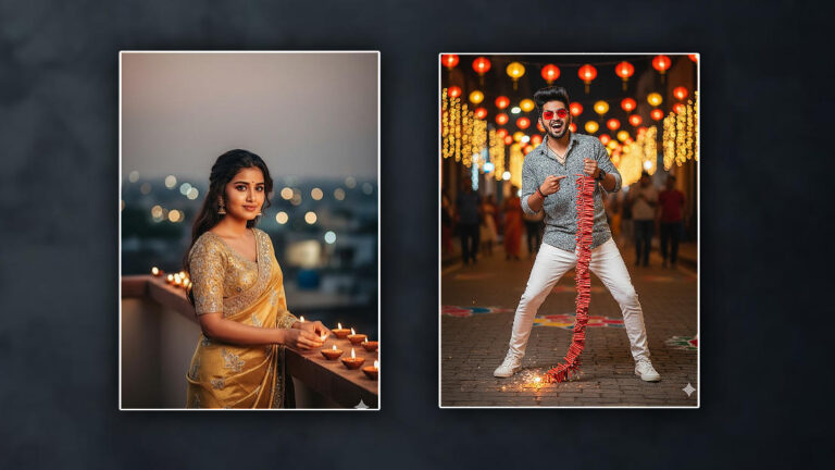 Best diwali festival traditional photo editing